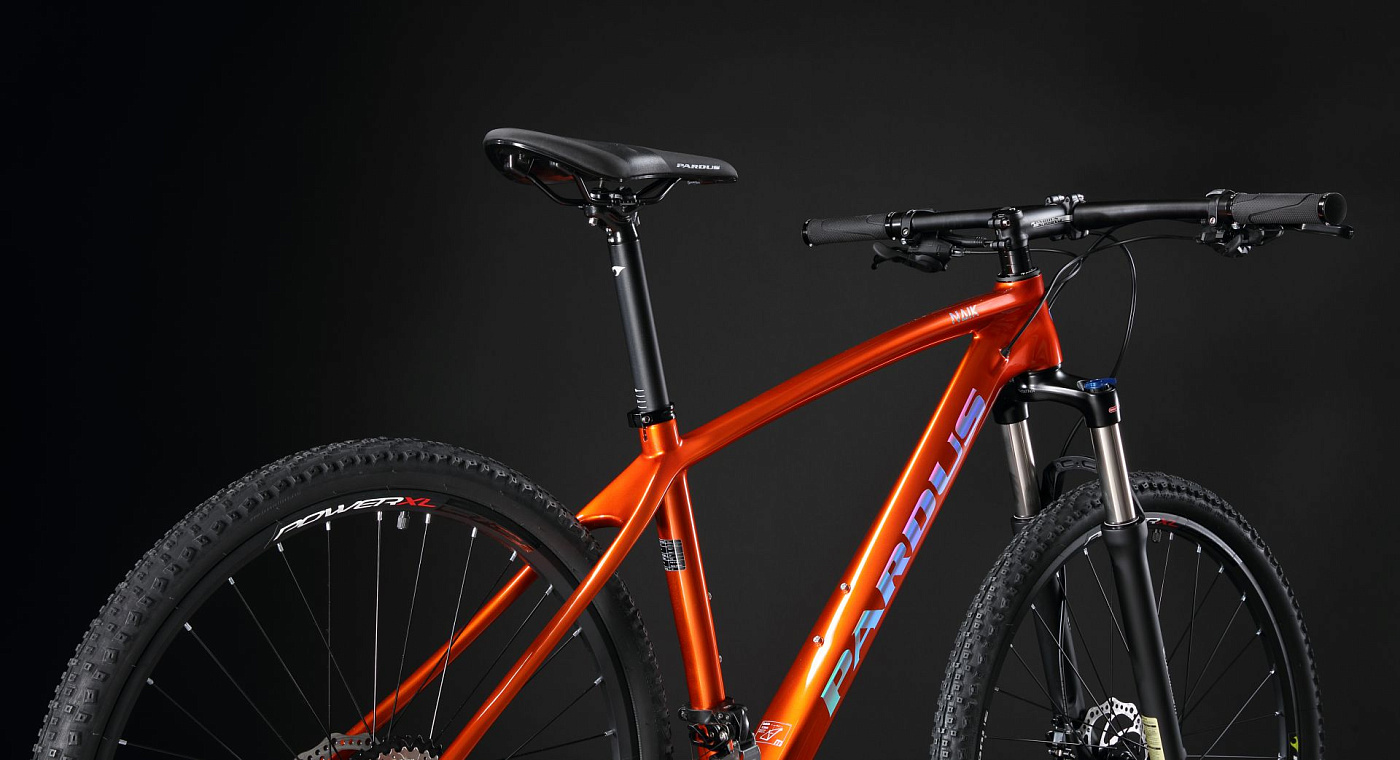 Pardus NAIK 27.5" Deore / Оранжевый-Серебристый