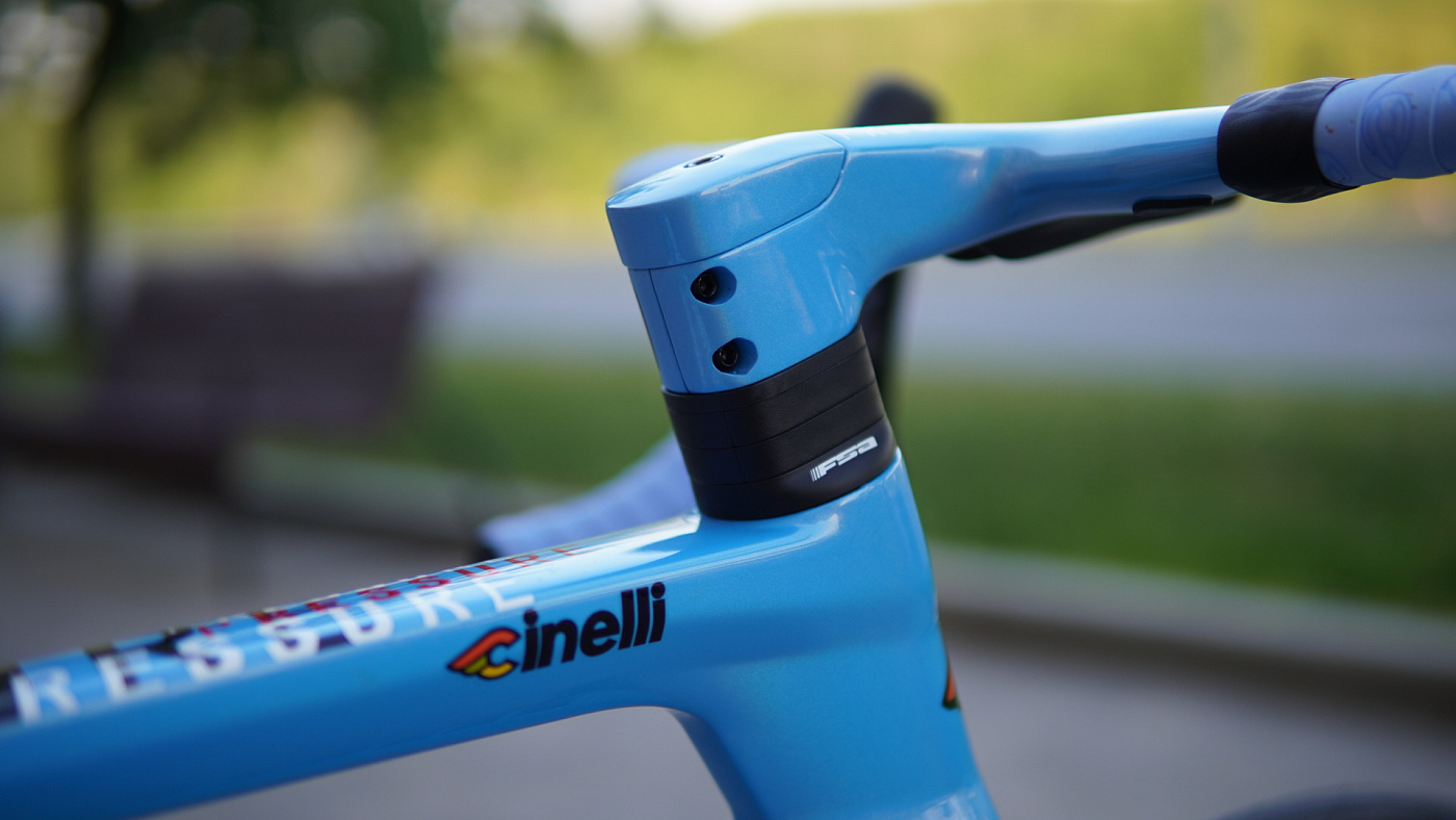 Cinelli Pressure Ultegra Di2 V12 / Синий