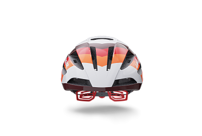 Велосипедный шлем Limar Air Master / Белый-Красный-Коричневый 70s