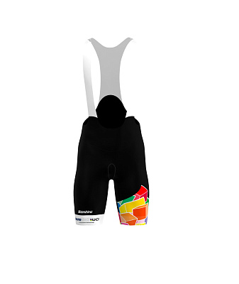 Велошорты Santini Mapei UCI 30 Bib-Shorts / Черный