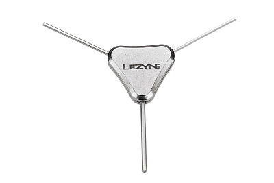 Ключ трехсторонний LEZYNE 3-Way Shop Tool 2/2.5/3mm  / Серый