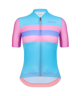 Веломайка женская Santini Eco Sleek Bengal Women's Jersey / Синий