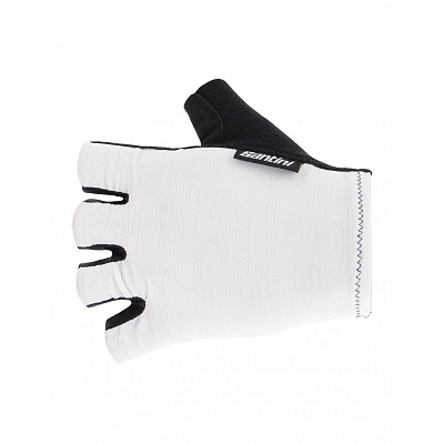 Велоперчатки Santini Cubo Cycling Gloves / Белый