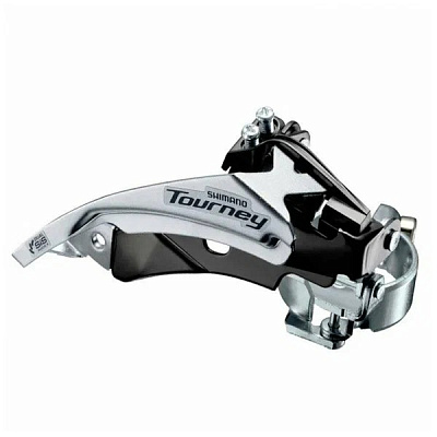 Переключатель передний Shimano Tourney 3x6/7-Speed Front Derailleur FD-TY500 / Top Swing / Двусторон