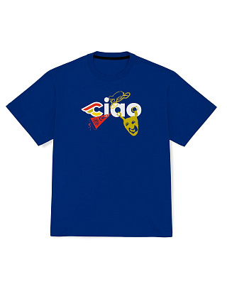Футболка Cinelli T-Shirt Ciao Icons / Синий