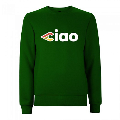 Кофта Cinelli Sweatshirt Crewneck Ciao / Зеленый