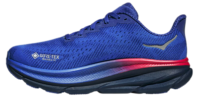 Беговые кроссовки мужские HOKA One One Clifton 9 GTX / Голубой-Фиолетовый
