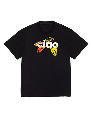 Футболка Cinelli T-Shirt Ciao Icons / Черный