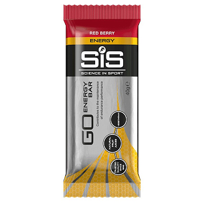 Батончик углеводный SiS GO Energy Bar, вкус Красные ягоды, 40 гр.