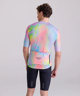 Веломайка Santini Bianchi Milano Pop Unisex Jersey / Мультицвет