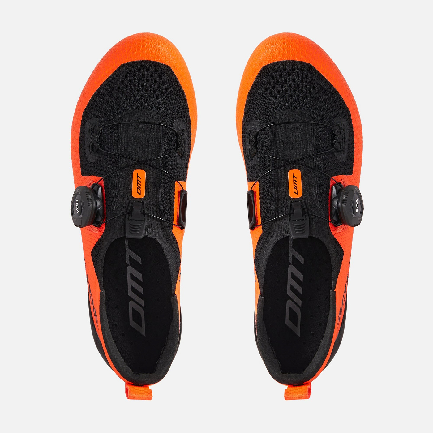 Велотуфли для триатлона DMT KT1 Shoes / Оранжевый-Черный