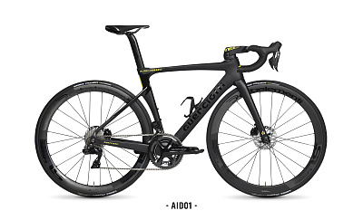 Guerciotti Eureka Air Disc Dura-Ace 9170 11 v di2 - Vision Team 30 / Черный-Желтый