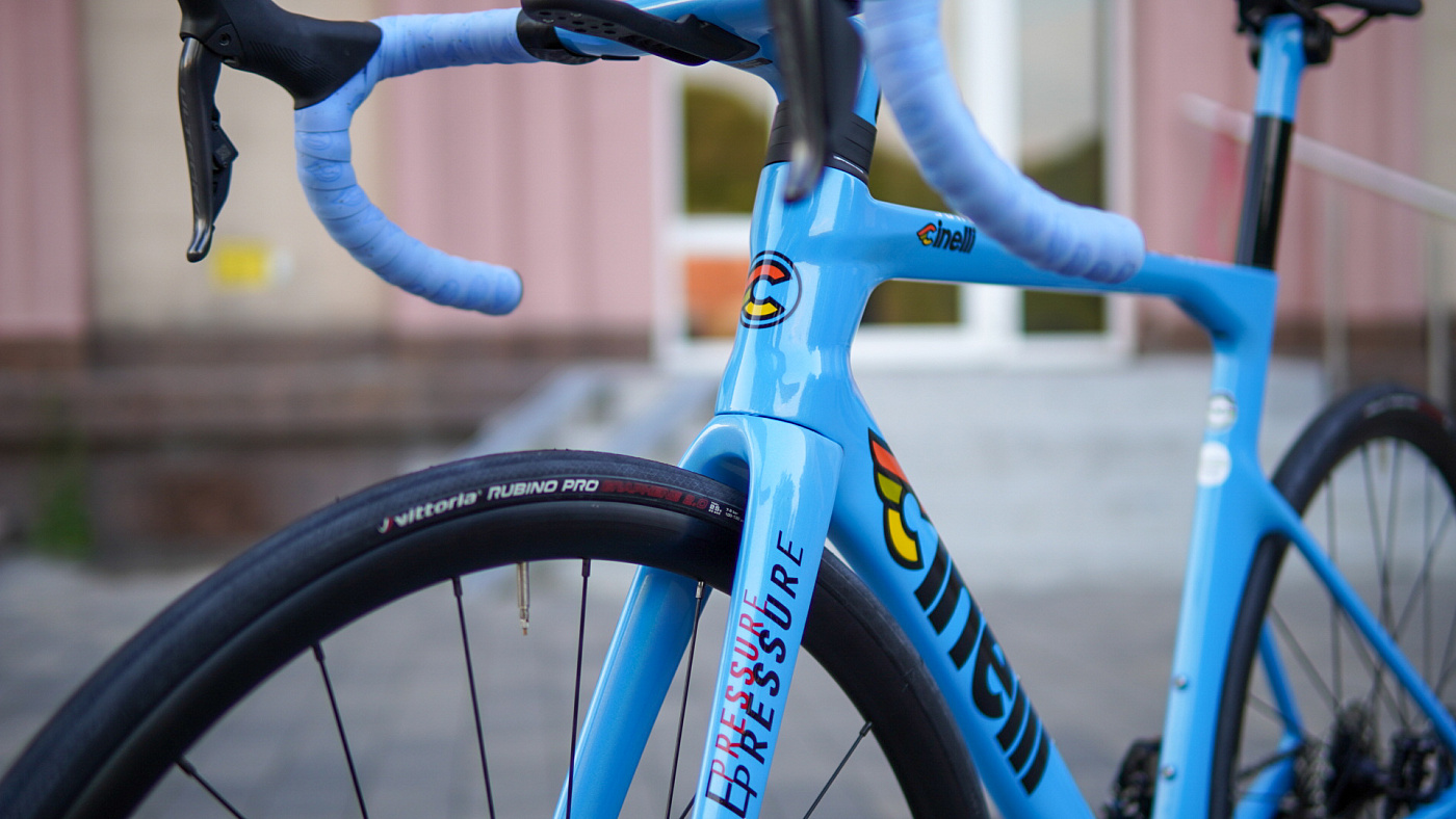 Cinelli Pressure Ultegra Di2 V12 / Синий