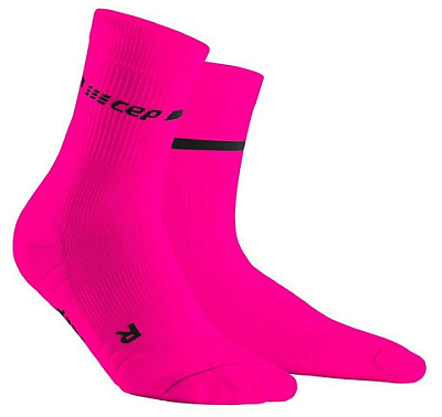 Женские спортивные компрессионные носки CEP Short Socks 3.0 / Розовый