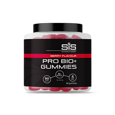 Пробиотики жевательные конфеты SiS PRO-BIO+ 60 пластинок, вкус Ягоды