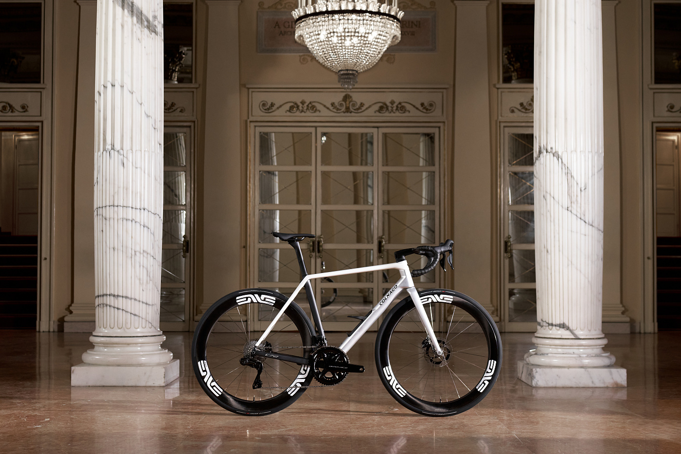 Colnago C72 Dura-Ace Di2 Fulcrum Sharq 57 HFWS / Белый-Серебристый
