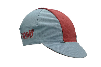 Велокепка Cinelli Cap We Bike Harder - Brown Line