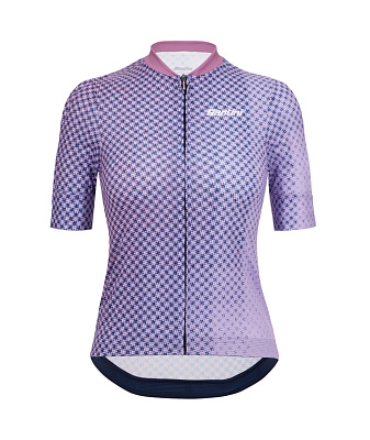 Веломайка женская Santini Paws Women's Jersey / Фиолетовый