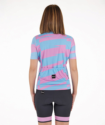 Веломайка женская Santini Furia Women's Jersey / Синий