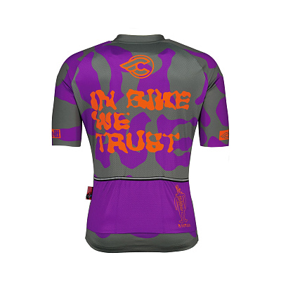 Джерси Cinelli Jersey In-Bike-We-Trust / Оранжевый