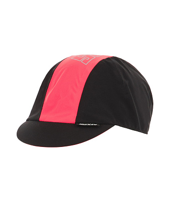 Велокепка Santini Guard Mercurio Rain Cap / Черный-Розовый