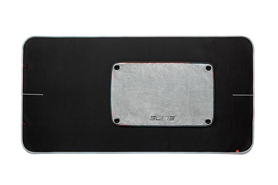 Коврик для тренажера Elite Training DRY MAT 2024 / Черный-Серый