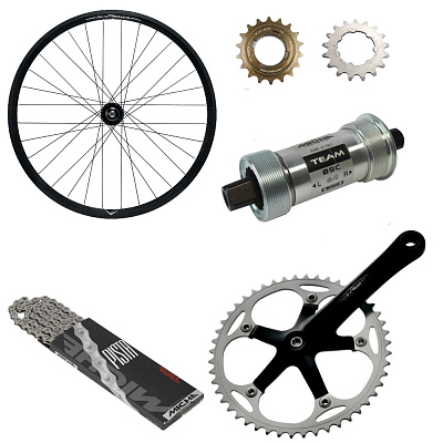 Группа оборудования Miche X-PRESS Pista Freewheel/Fixed Gear Group + Wheels
