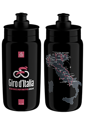 Фляга Elite Fly Giro D'Italia Black Map / 550мл