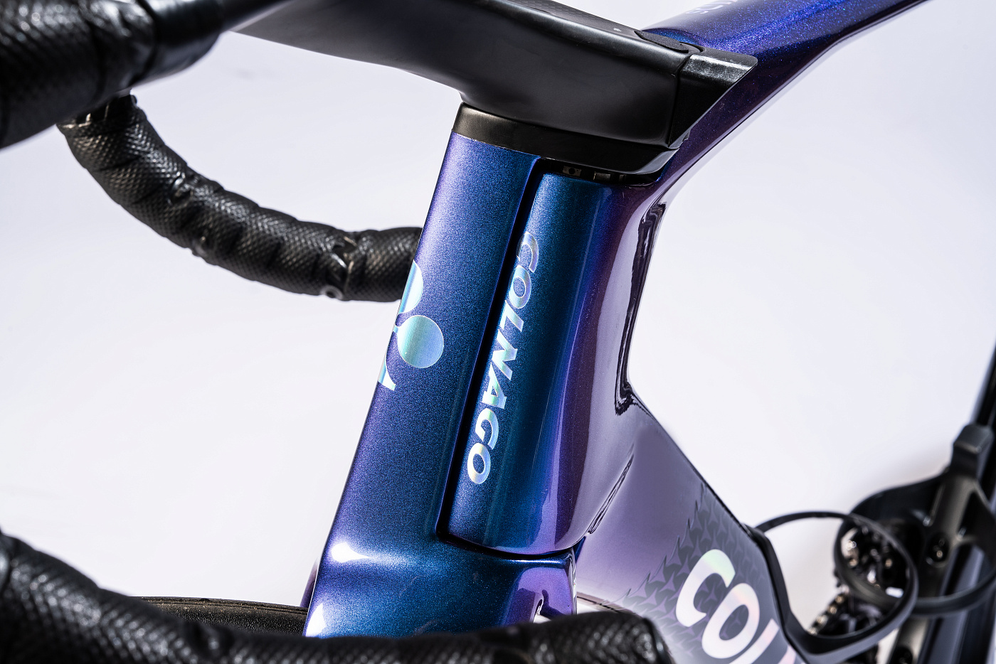 Colnago Y1Rs Dura Ace Di2 Vision SC45 YSBO / Черный-Фиолетовый