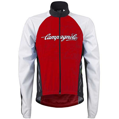 Куртка легкая Campagnolo Factory Team Light Txn Jacket / Красный-Белый