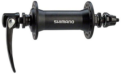 Втулка передняя Shimano Alivio HB-T4000 Front Hub - Rim QR 36SP / Черный