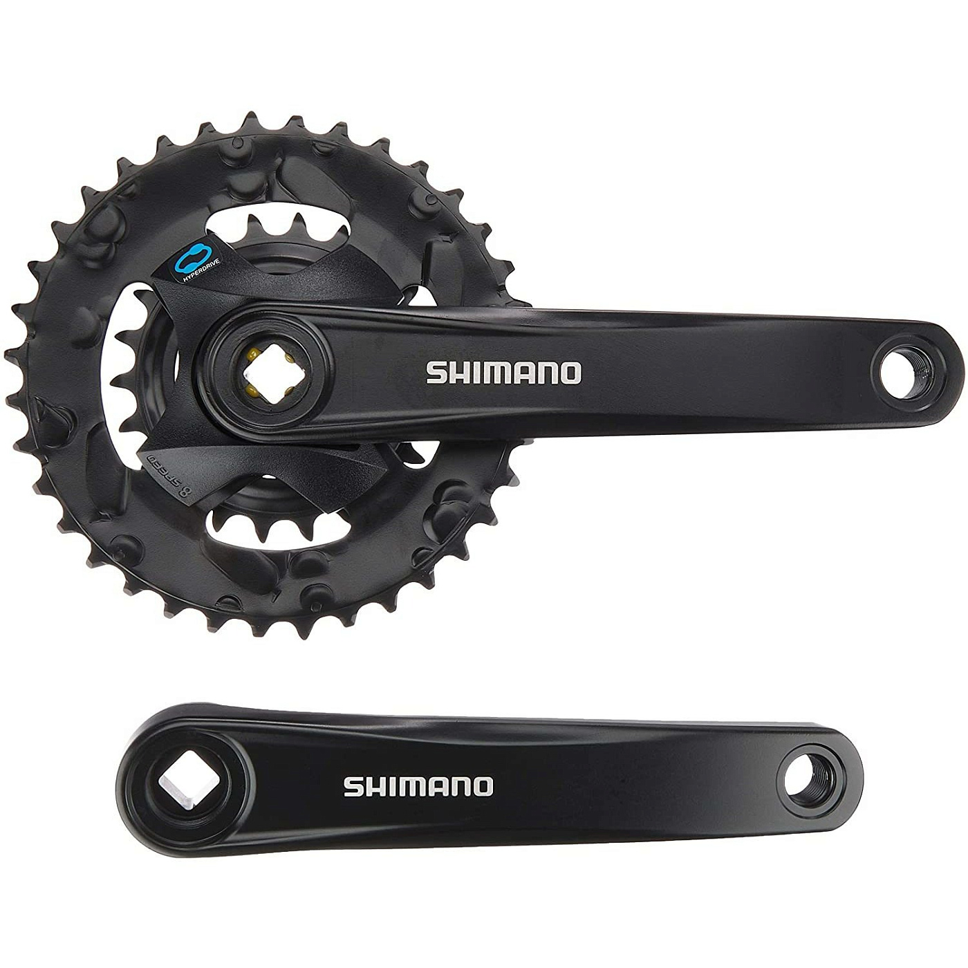 Система шатунов Shimano FC-M315-2 MTB Cranksett / 36/22T / 2x7/8-Speed