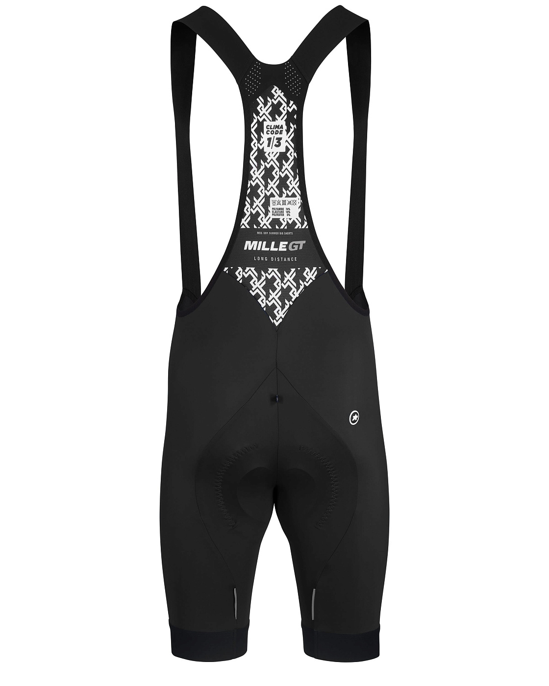Велошорты мужские Assos Mille GT Bib Shorts / Черный