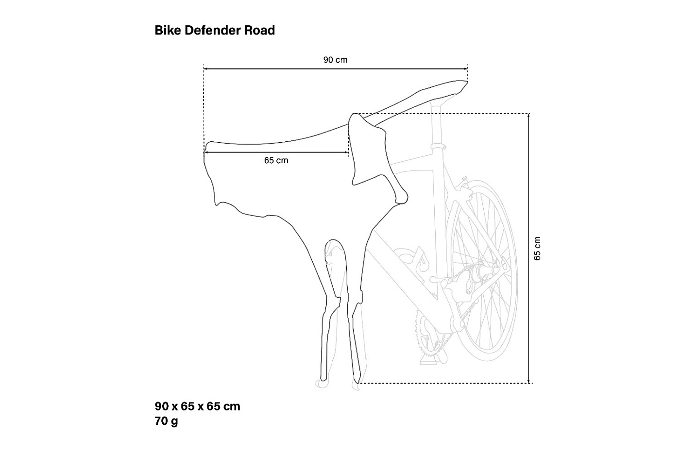 Чехол для велосипеда Scicon Defender Road / Черный																														