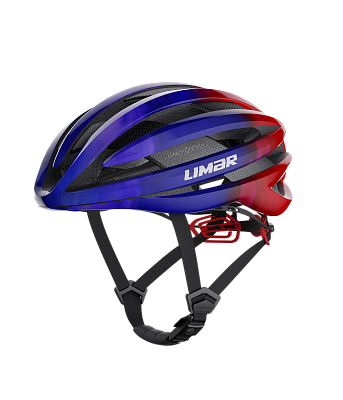 Велосипедный шлем Limar Air Pro / Синий-Красный 60s