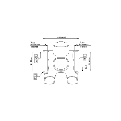 Каретка Miche Evo Max 86,5X46Mm Pf Bottom Bracket