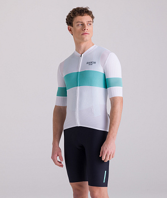 Веломайка Santini Bianchi Milano Race Unisex Jersey / Белый