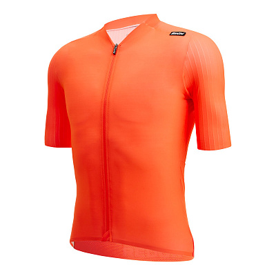 Веломайка Santini Redux Speed SS Cycling Jersey / Оранжевый