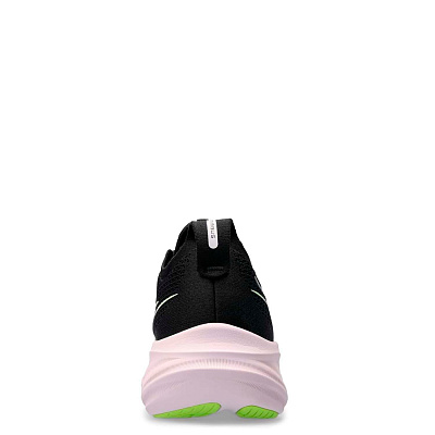 Беговые кроссовки женские Asics Gel-Nimbus 26 / Черный-Салатовый