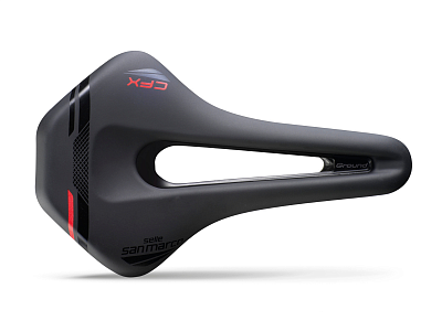 Седло спортивное Selle San Marco Ground Open-Fit Carbon FX Wide 255 X 155 mm
