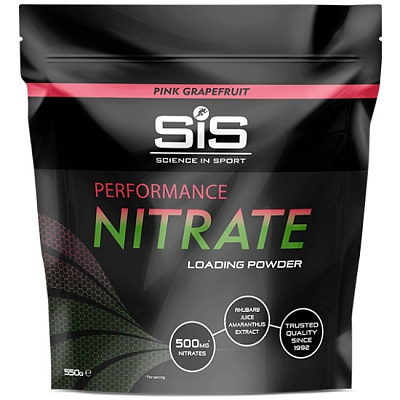 Углеводный энергетический напиток SiS Performance Nitrate Powder Розовый грейфрут 550гр.