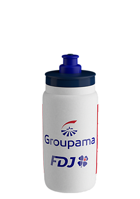 Фляга Elite Fly FDJ-Groupama 2023 550мл / Белый-Синий