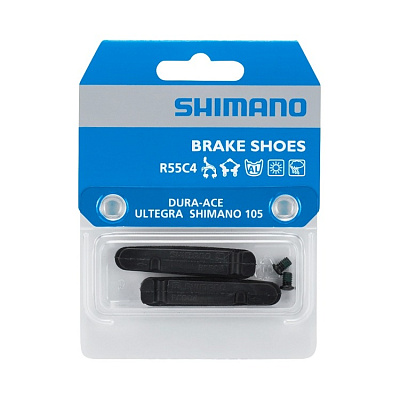 Колодки - вкладыши Shimano Dura-Ace/Ultegra/105 Road Brake Pads R55C4 / Пара
