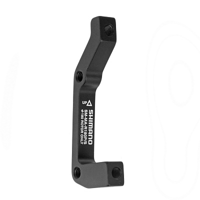 Адаптер дискового тормоза Shimano SM-MA-R180 Caliper Adapter - IS2000 to Postmount Brake for 180mm