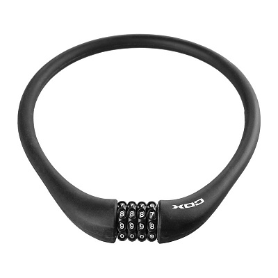Замок для велосипеда COX Silicone / с кодовым замком