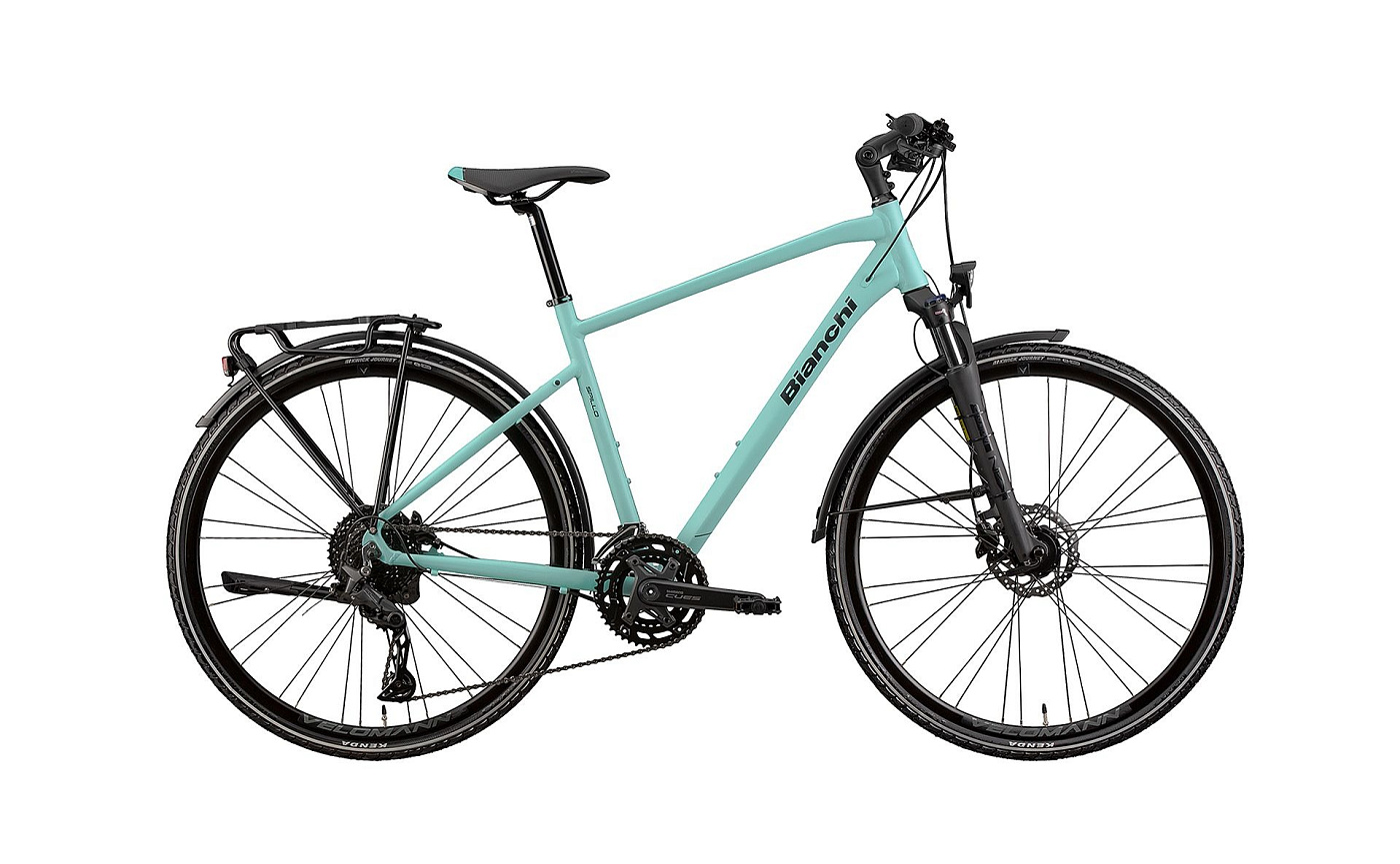 Bianchi Spillo Tourer Cues IH / Матовый Целесте-Черный