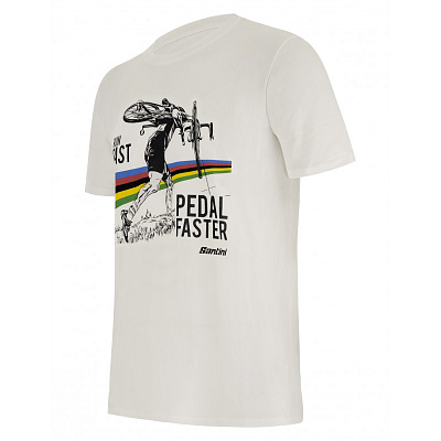 Футболка Santini UCI Cyclocross - T-Shirt / Белый