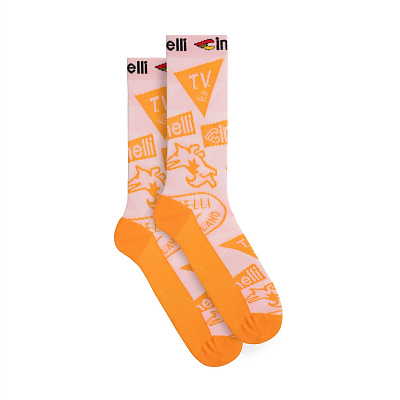 Носки Cinelli Socks 75Th Anniversary / Оранжевый