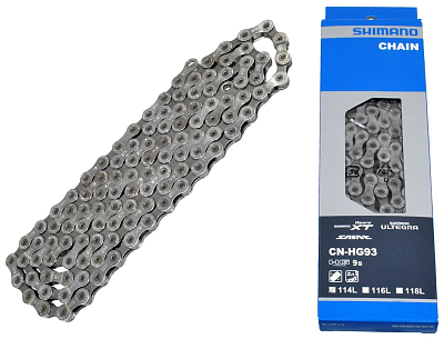 Цепь Shimano XT/Ultegra/Saint CN-HG93 Chain / Пин в комплекте / 9-Speed