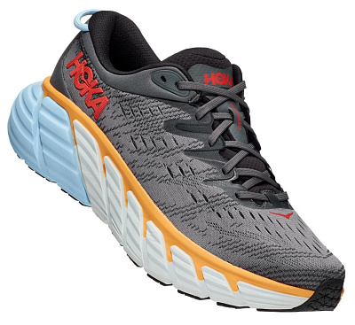 Беговые кроссовки мужские HOKA One One Gaviota 4 / Серый